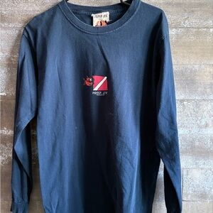 Navy Long Sleeve Tee